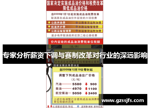 专家分析薪资下调与赛制改革对行业的深远影响