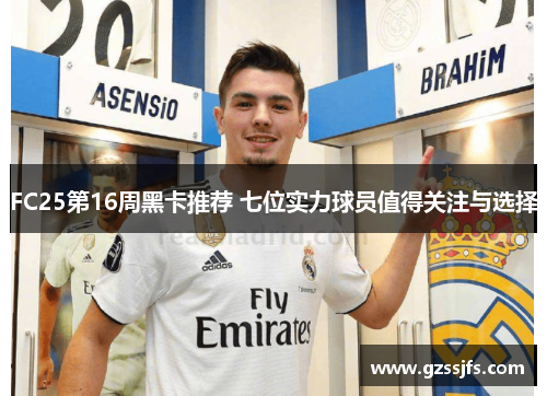 FC25第16周黑卡推荐 七位实力球员值得关注与选择